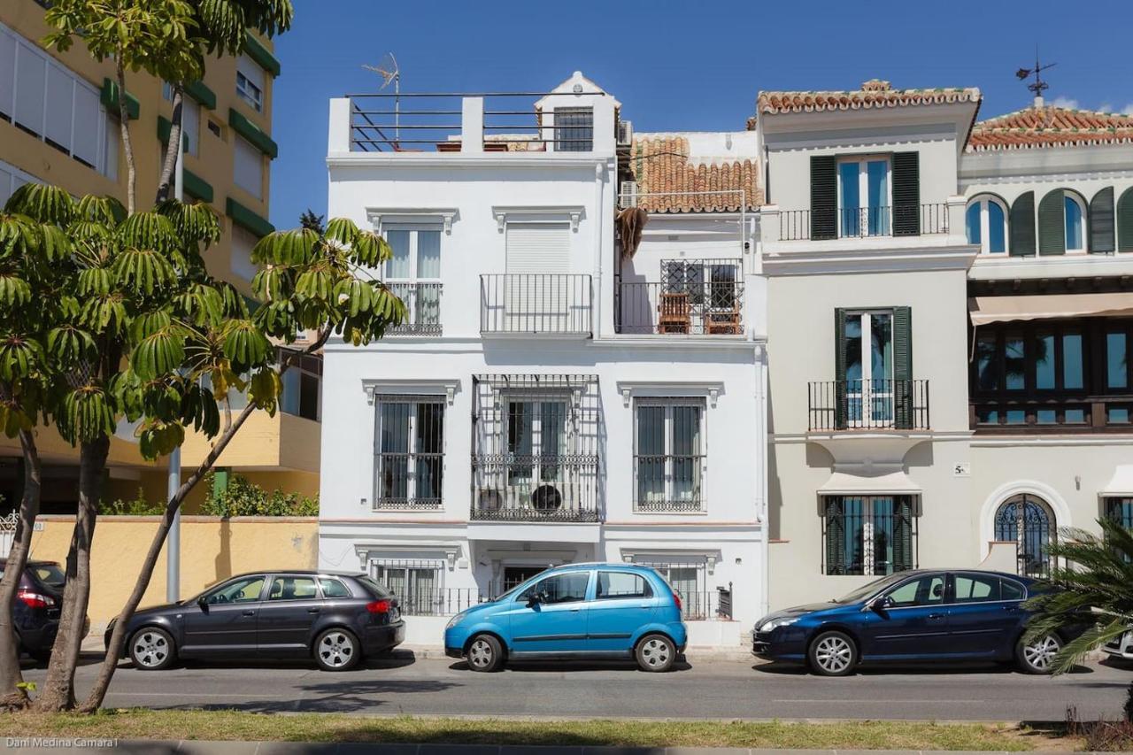Loft en primera linea del paseo marítimo Málaga Exterior foto